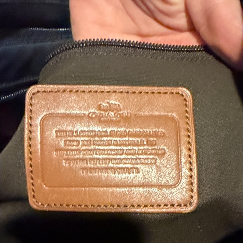 Coach Men’s Leather Laptop Briefcase in Cognac - Picture 2 of 5